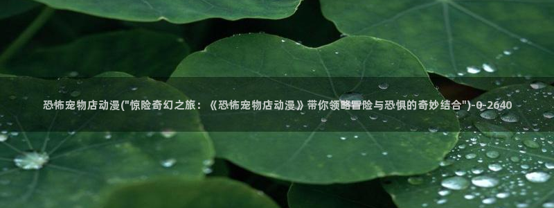 狂野情人动漫